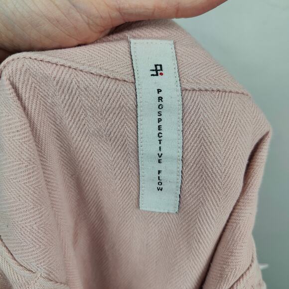 Prospective Flow Pants Mens‎ 32 Light Pink Chinos Relaxed Fit Japanese Designer - Picture 8 of 12